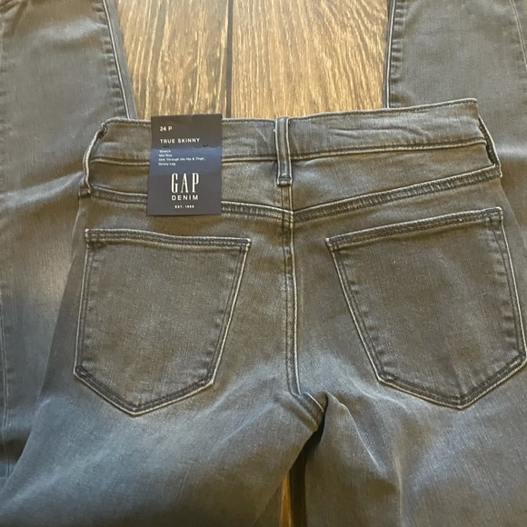 GAP Dark Wash Grey Jeans - Picture 5 of 6